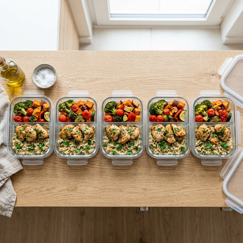 AI Weekly Meal Prep Containers